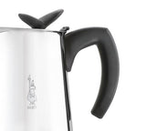 Cafetera Acero Inox MUSA 4 Tazas