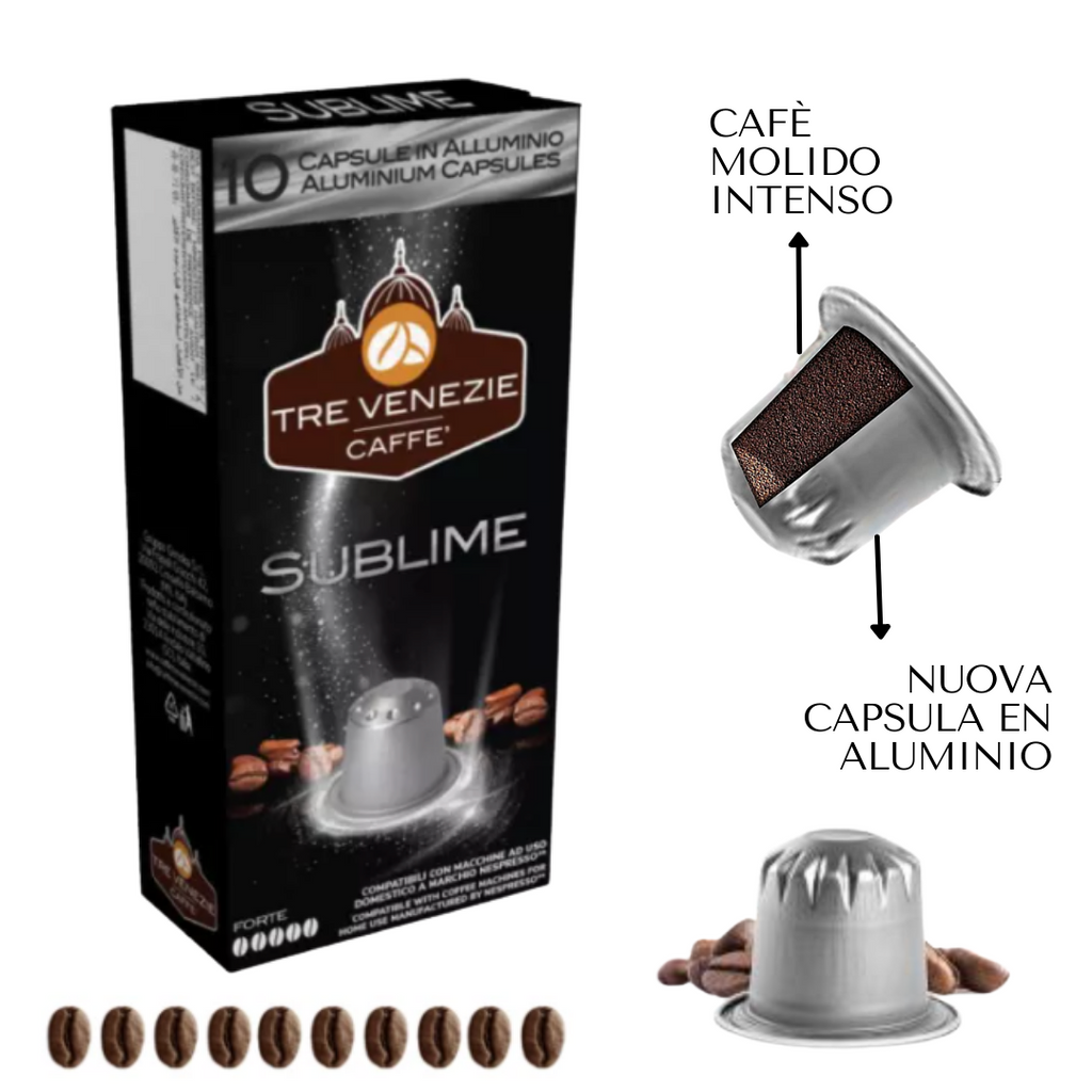 Paquete variado mixto para Nespresso, 100 cápsulas de aluminio ganadoras de  pruebas, 9 sabores italianos distintivos, cápsulas 100% compatibles con