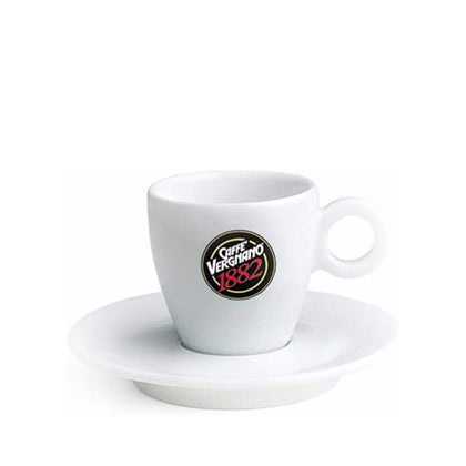 Taza espresso blanca Vergnano